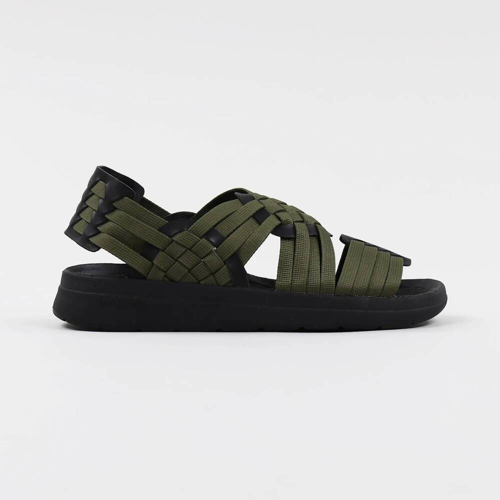 NEW MALIBU SANDALS men's canyon sandals in olive / black